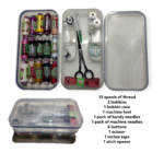 Sewing machine accessories box