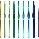 Aluminium crochet hook 2mm-14mm