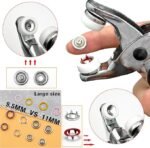 Metal Snaps Buttons with Fastener Plier - Image 8