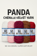 Panda plane velvet yarn Plane colors