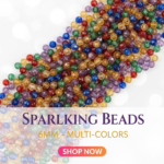 6mm Crystal Beads – Sparkling Loose Beads