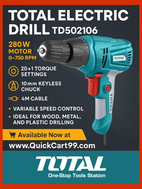 Total 280W Drill Machine