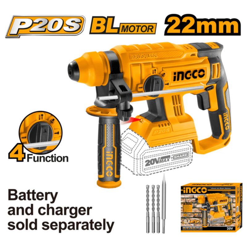 22mm rotary hammer INGCO @ QuickCart99