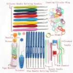 52 Pcs Knitting & Crochet Accessories Set - Image 3