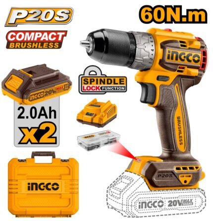 CDLI20602 ingco 60nm drill QuickCart99