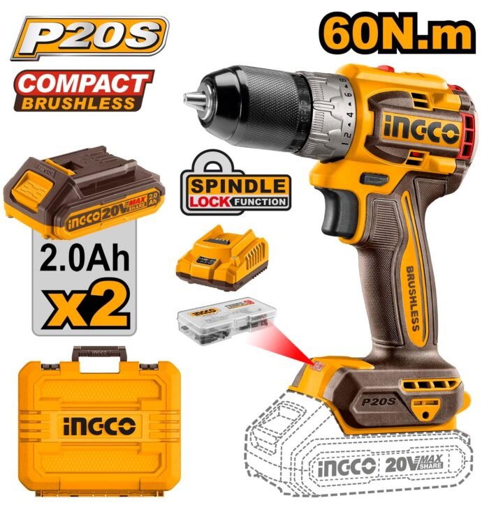 CDLI20602 ingco 60nm drill QuickCart99
