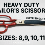 Singer Tailoring Scissors Sizes 8–11