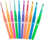 Plastic Handle Crochet Hook Set (2 Pcs Pack)