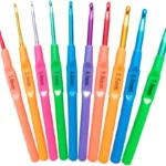 Plastic Handle Crochet Hook Set (2 Pcs Pack)