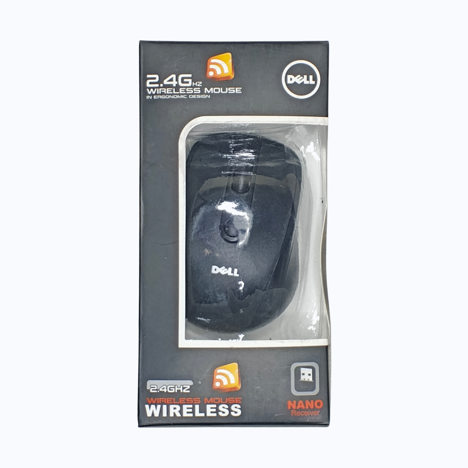 Dell 2.4GHz Wireless Optical Mouse – Nano Receiver, Ergonomic Design, 10m Range - Image 3