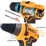 INGCO cordless drill, 20V @ QuickCart99