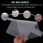 Plastic Canvas Sheet for DIY Bag Crafting - Image 4
