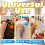 20PCS Crochet Stitch Markers | Locking Stitch Markers for Knitting & Crocheting