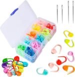 20PCS Crochet Stitch Markers | Locking Stitch Markers for Knitting & Crocheting - Image 7