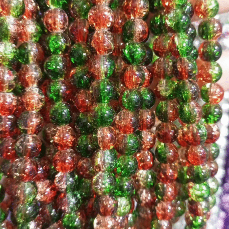 2 tone dew drop crystal beads @ quickcart99