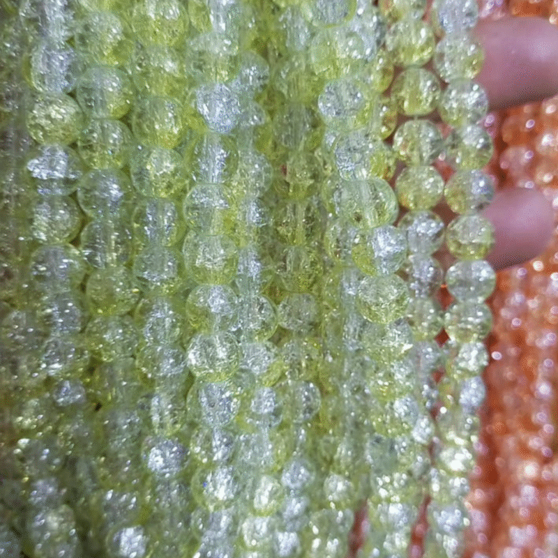 2 tone dew drop crystal beads @ quickcart99