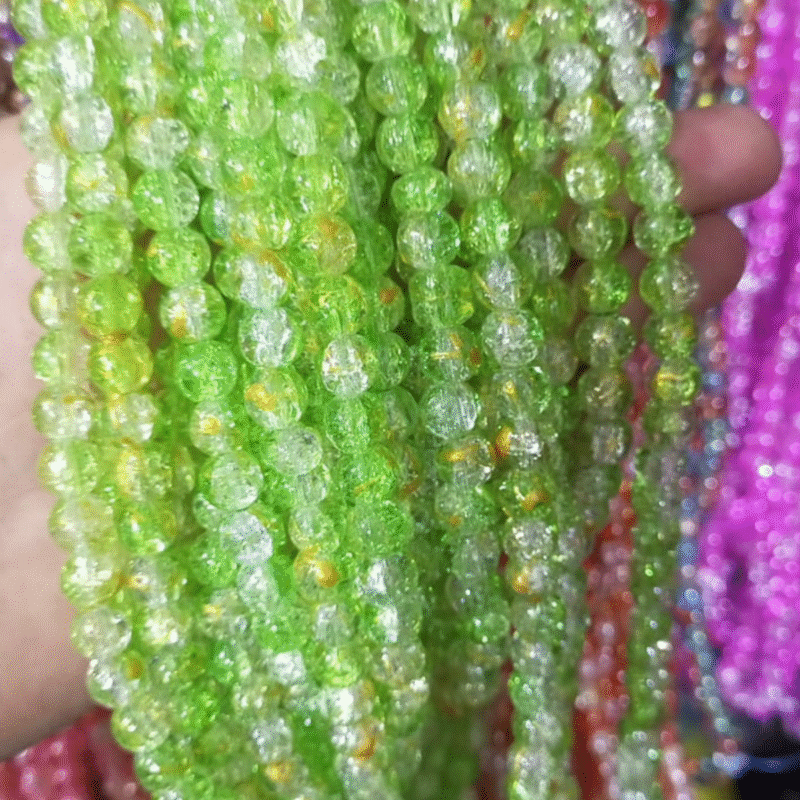 2 tone dew drop crystal beads @ quickcart99