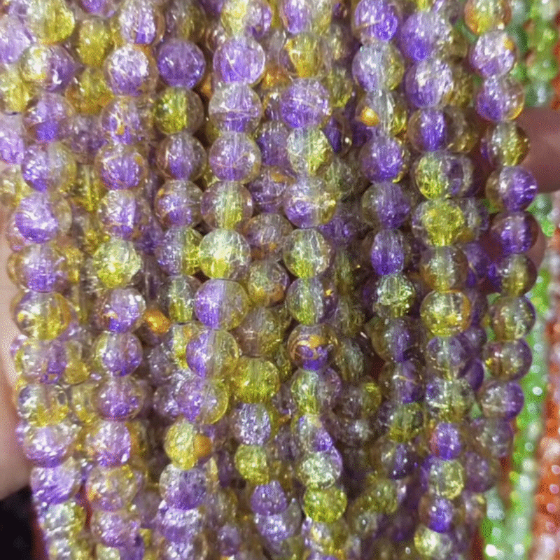 2 tone dew drop crystal beads @ quickcart99