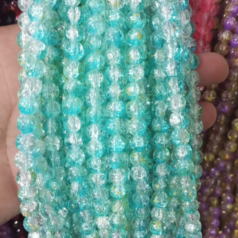 2 tone dew drop crystal beads @ quickcart99