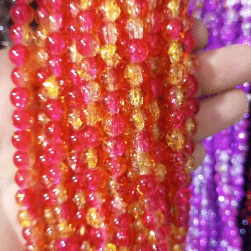 2 tone dew drop crystal beads @ quickcart99