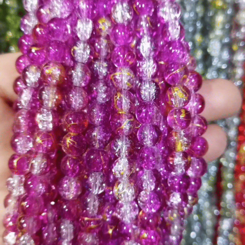 2 tone dew drop crystal beads @ quickcart99