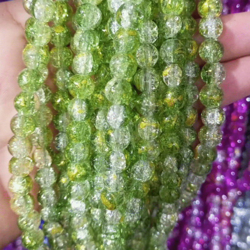 2 tone dew drop crystal beads @ quickcart99