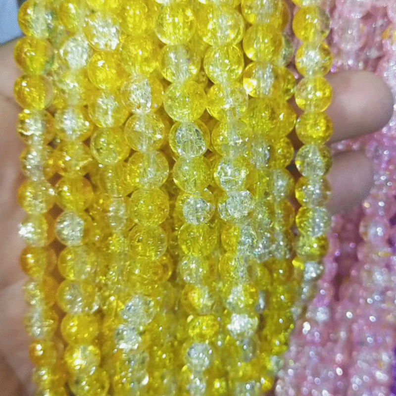 2 tone dew drop crystal beads @ quickcart99