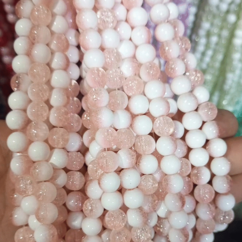 150 Multicolor glossy beads Quickcart99