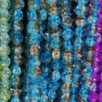 2 tone dew drop crystal beads @ quickcart99