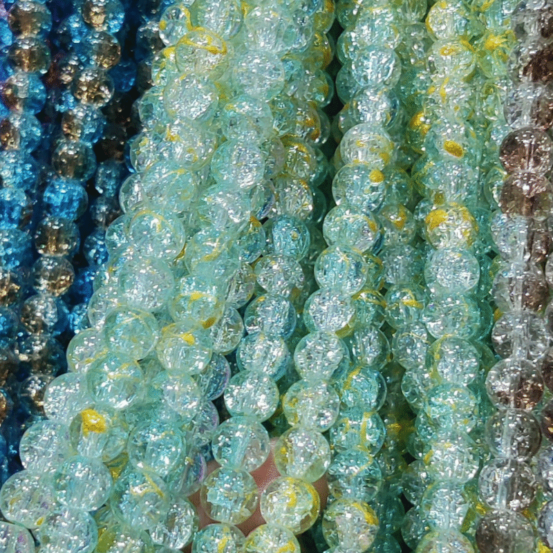 2 tone dew drop crystal beads @ quickcart99