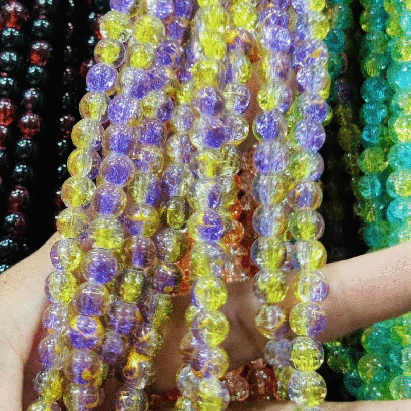 Multi-shade crystal beads @ quickcart99