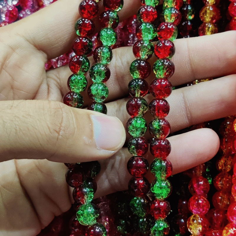 Multi-shade crystal beads @ quickcart99