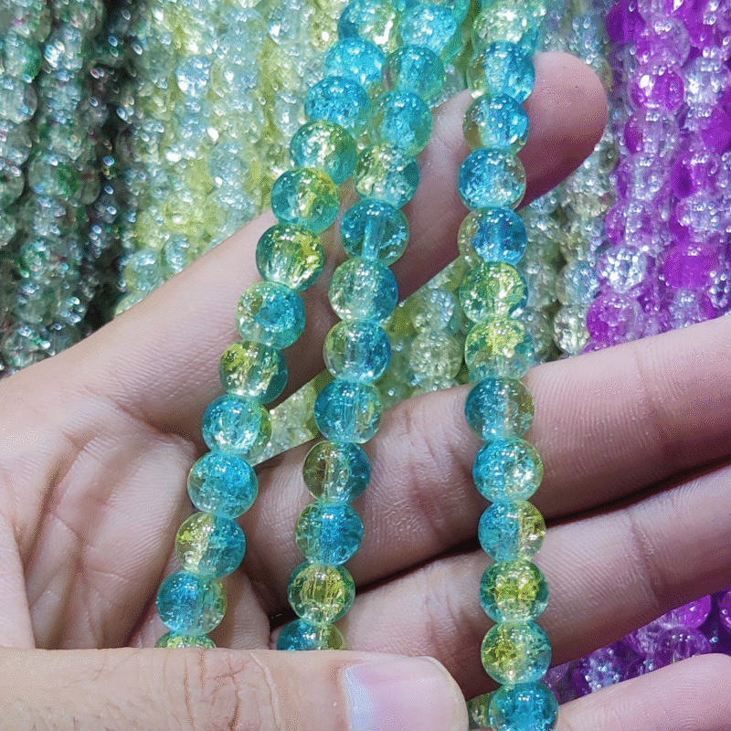 Multi-shade crystal beads @ quickcart99