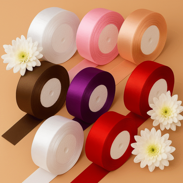 1.5 Inch Silk Ribbon Roll