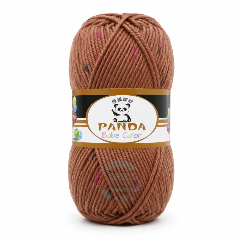 Panda Babe Color self-striping 100g yarn for knitting and crochet projects