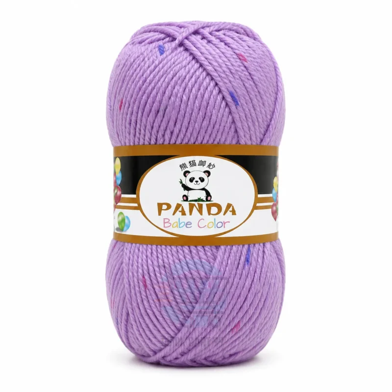Panda Babe Color self-striping 100g yarn for knitting and crochet projects