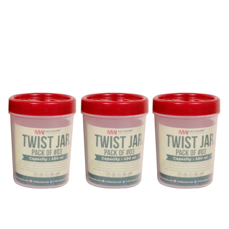 twist jar 400ml @ Quickcart99