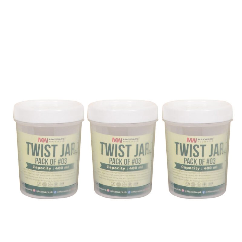 twist jar 400ml @ Quickcart99