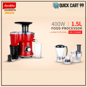 KEJC004R Decakila Food Processor @ QuickCart99