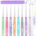 Coopay Ergonomic Inline Crochet hooks