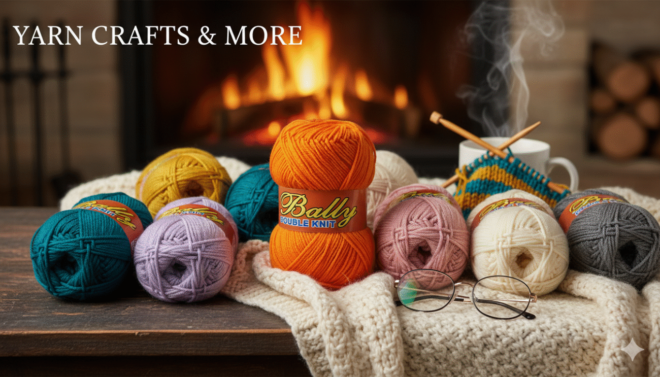 Bally Double knitt Wool Yarn