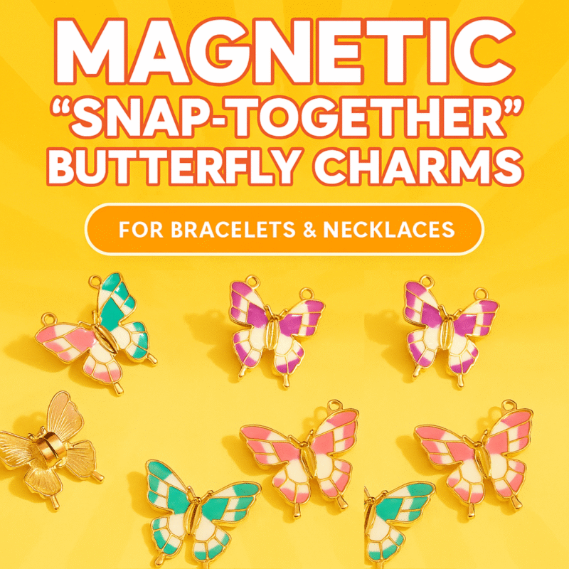 Magnetic Butterfly charm-QuickCart99.com