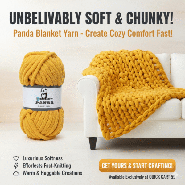 Panda Milk Chunky Blanket Yarn