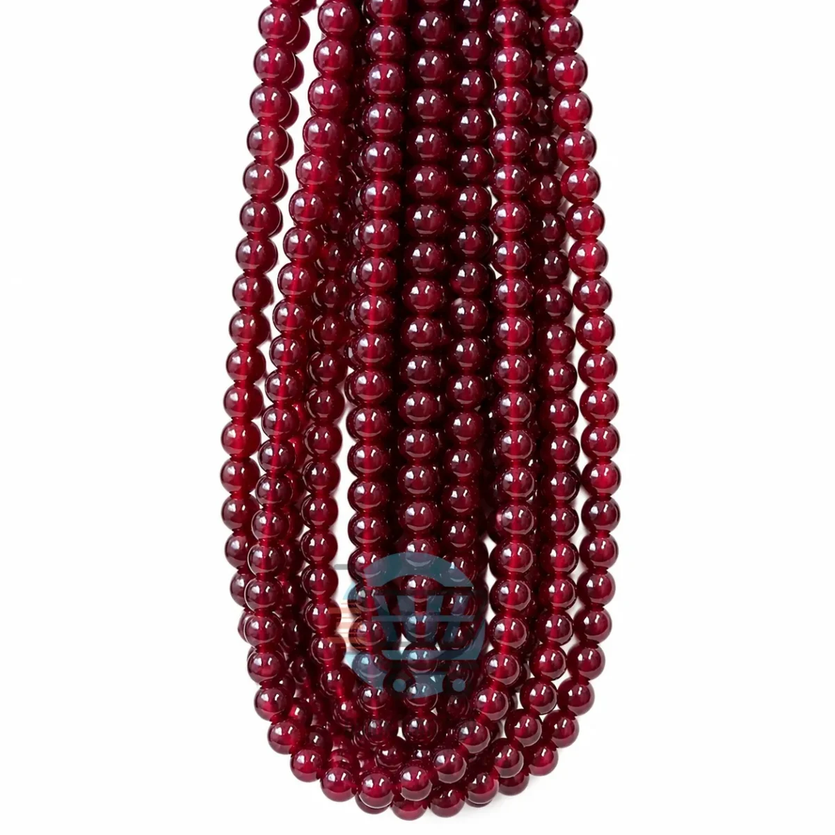 Glossy Marble Beads for jewellery making in multiple colours
