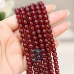 Glossy Marble Beads for jewellery making in multiple colours
