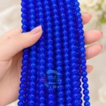 Glossy Marble Beads for jewellery making in multiple colours