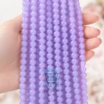 Glossy Marble Beads for jewellery making in multiple colours