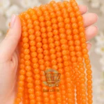 Glossy Marble Beads for jewellery making in multiple colours