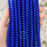 Glossy Marble Beads for jewellery making in multiple colours