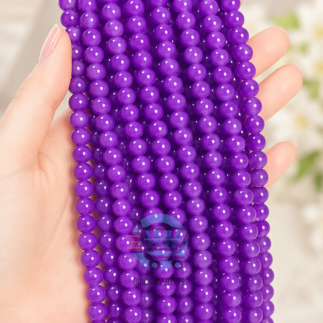 Glossy Marble Beads for Jewellery Making Glossy Marble Beads for jewellery making in multiple colours
